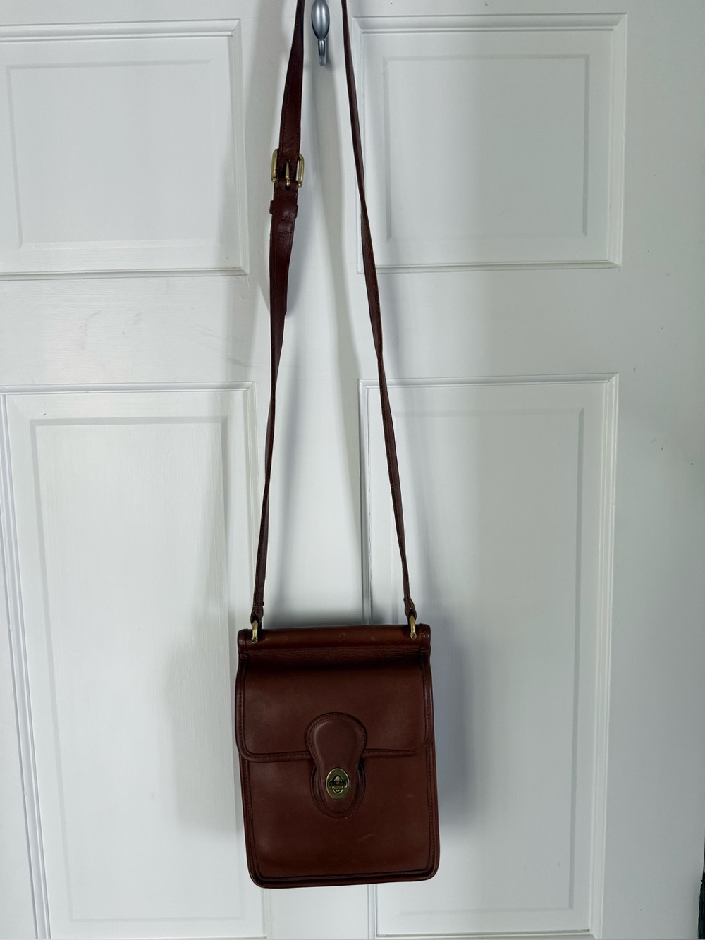 Coach vintage British tan Murphy bag